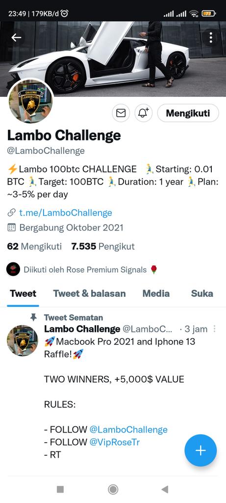 vitaciminn2's tweet photo. @LamboChallenge @VipRoseTr Yes I am luckiest one https://t.co/DhZXR2YMwp