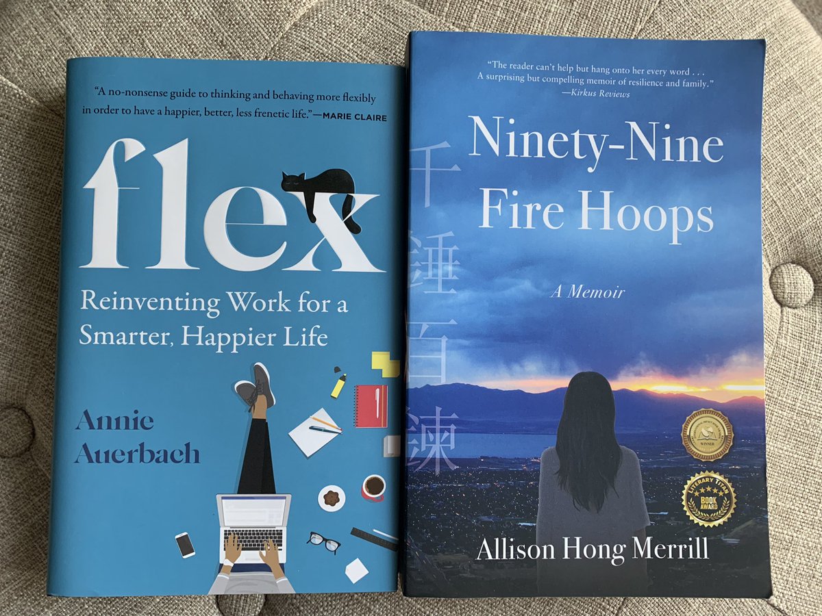 Next 2 books on my reading list. My literary agent @jenchentran recommended Flex by @annieauerbach, and after interacting on social media w/@Xieshou, I was intrigued by her book description. Share thoughts if you’ve read them! #BookTwitter