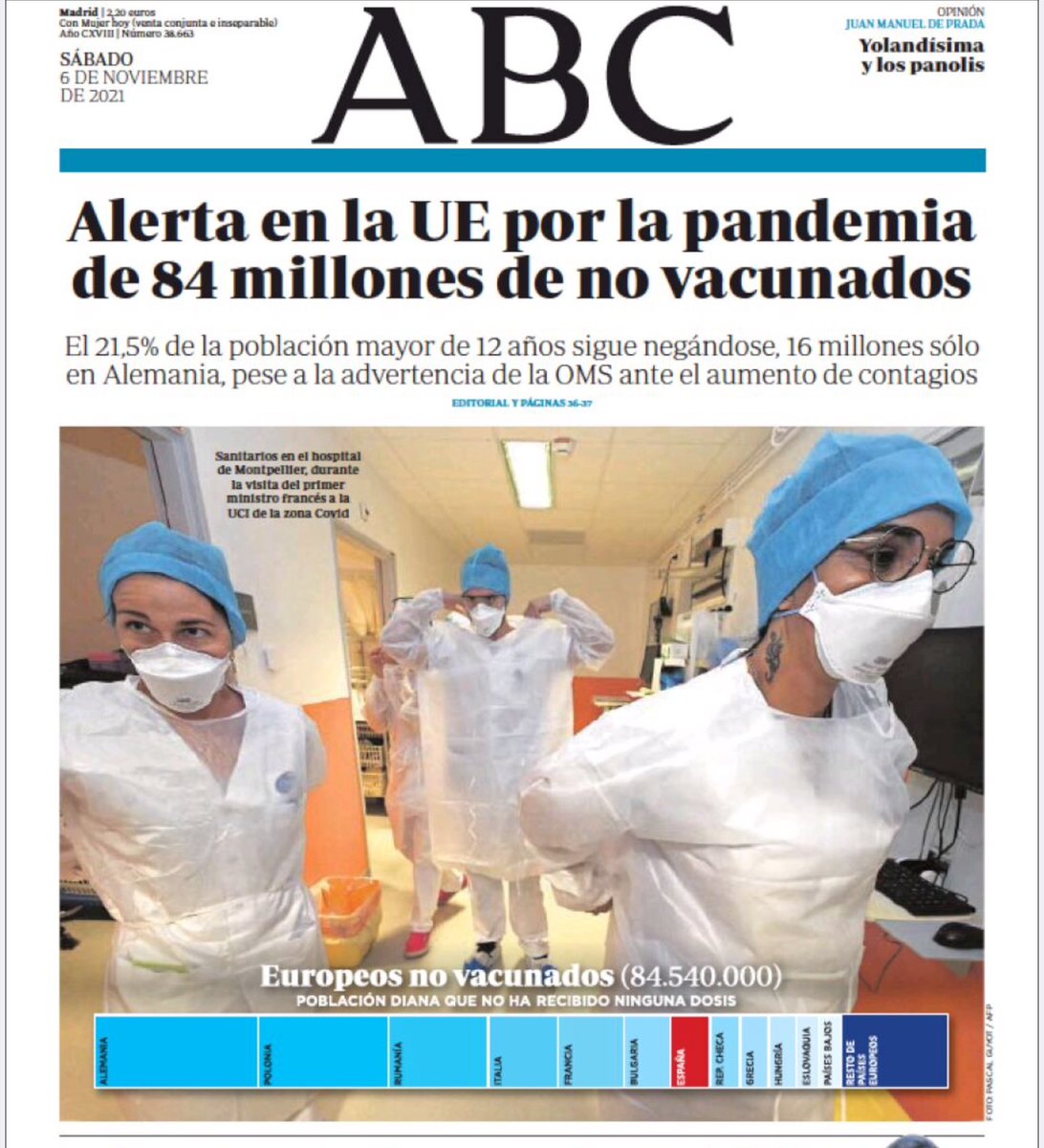 CISNE_2012's tweet photo. #Plandemia entra a nueva fase perversa: culpar a los no vacunados de los contagios y muertes por #COVID19. China y Europa del este, los primeros en confinamiento; vendrán los demás pronto y las sabidas consecuencias económicas (desastrosas). 
#DictaduraSanitaria 
#Manipularion https://t.co/DEGBuIeEN1