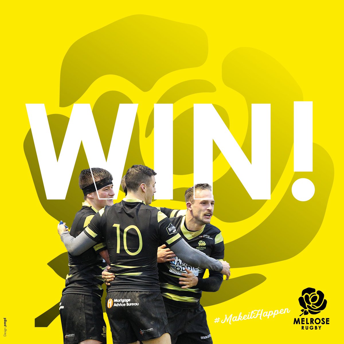 Full time at The Greenyards 

Melrose 28-17 Ayr