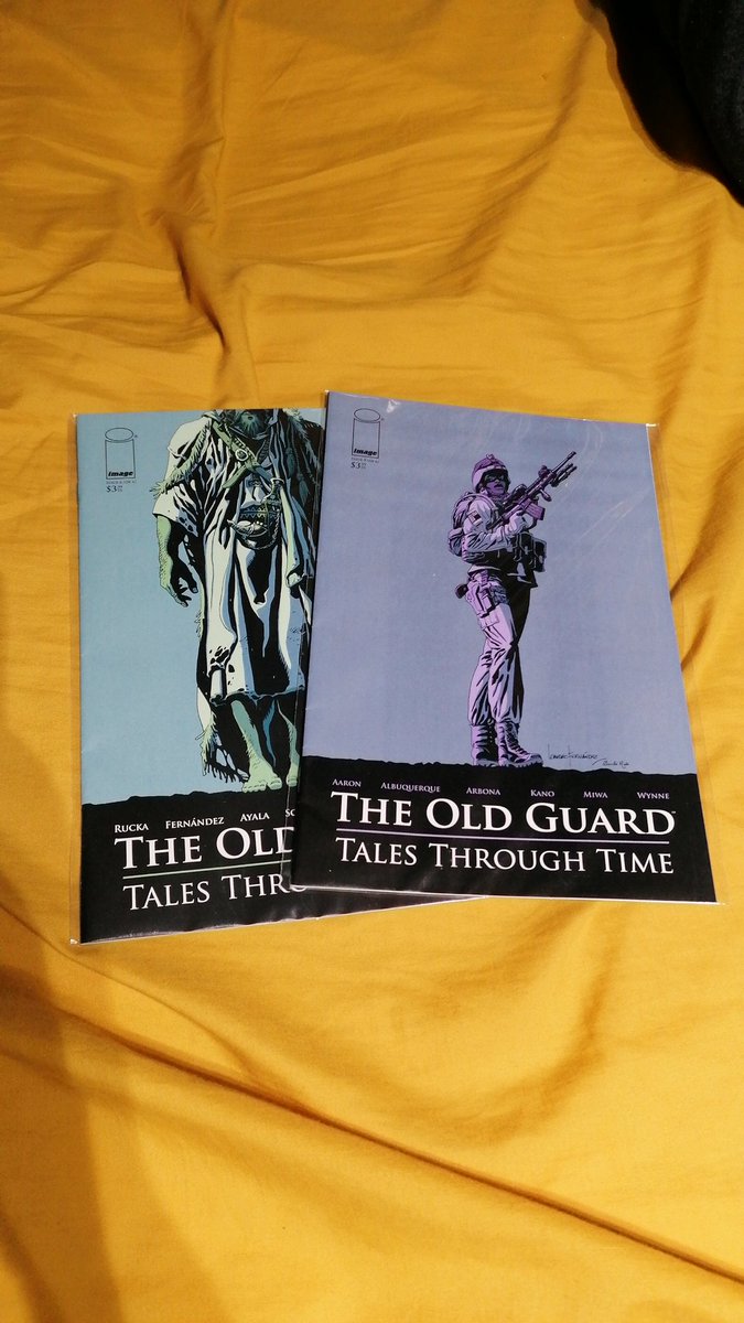 They finally came!!! #TheOldGuard #TalesThroughTime