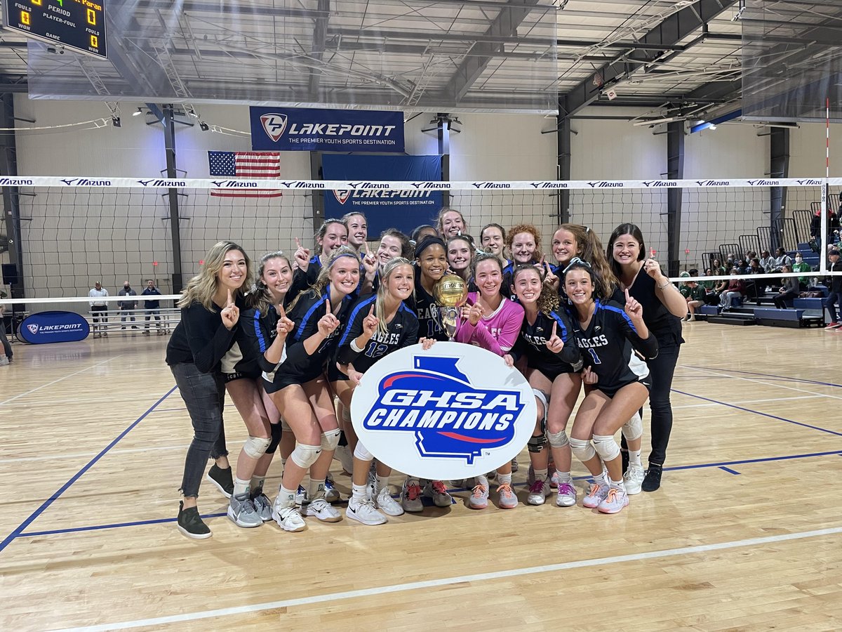 OfficialGHSA's tweet photo. Congratulations to the Eagles of #MtParan, the 2021 #APrivate 🏐 🏆! https://t.co/SQFFQHOSV7