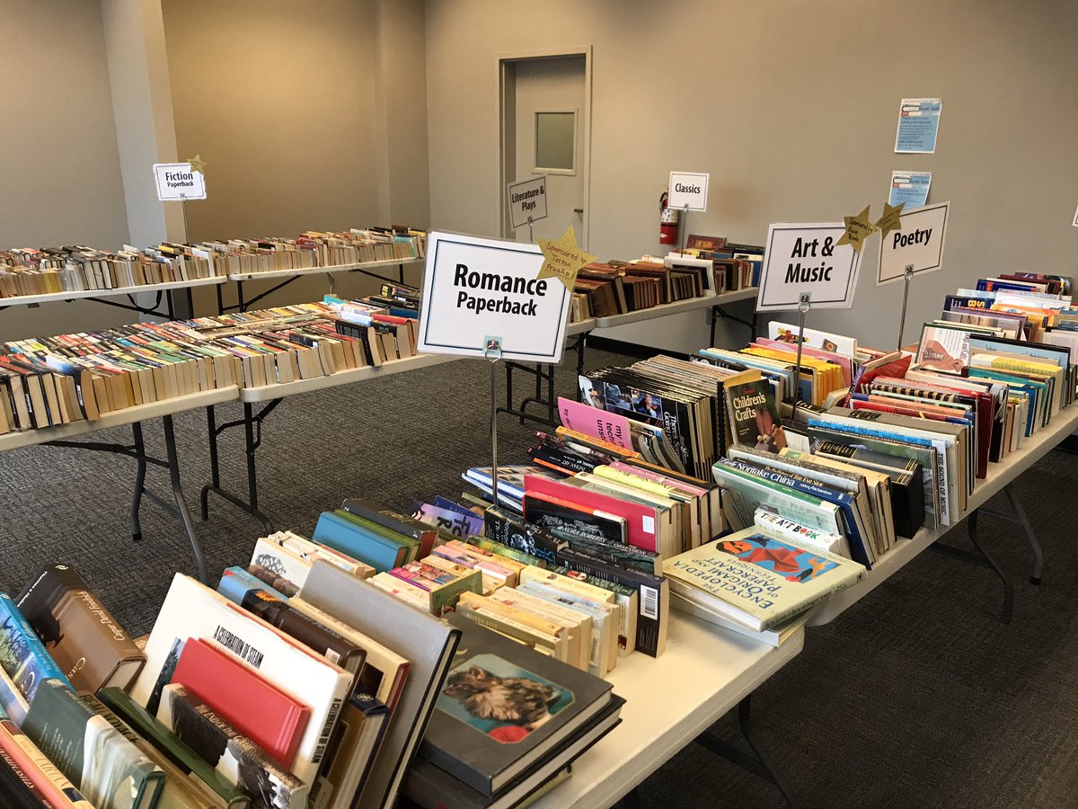ClaytonKoo's tweet photo. This is the last weekend of the Daly City Public Library Associates’ Used Book Sale from 10am - 5pm at Westlake Shopping Center in Daly City (457 Westlake Center).
All proceeds and donations go to support our local public libraries! #DCPLA https://t.co/zQbsr0eDWo