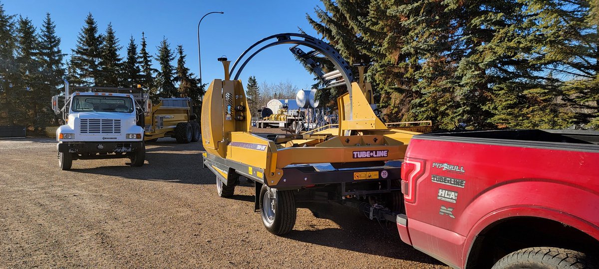 Heading for Red Deer while Elk Island Sales is on delivery with a Nitro 725