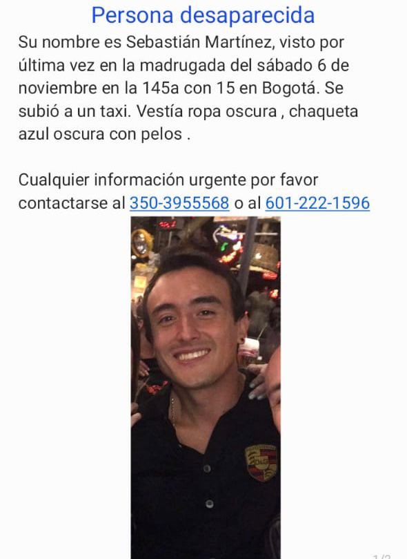 JuanitaCalderon's tweet photo. Me ayudan dando RT? Volvimos anoche de chía se subió a un taxi en la casa de un amigo y no aparece!! https://t.co/8pZMxFUJiB