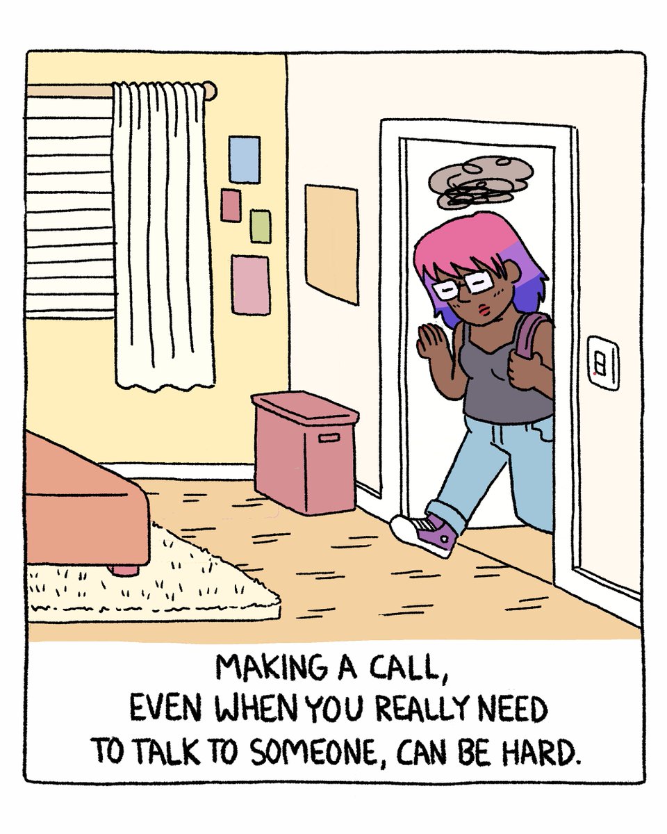 TrevorProject's tweet photo. You deserve to be heard, and we're always here to listen 🧡

Reach us 24/7 by phone, chat, or text at: https://t.co/hxtScqt870 📲

Artwork by @upandoutcomic 🎨 https://t.co/sgBOb0t0hH