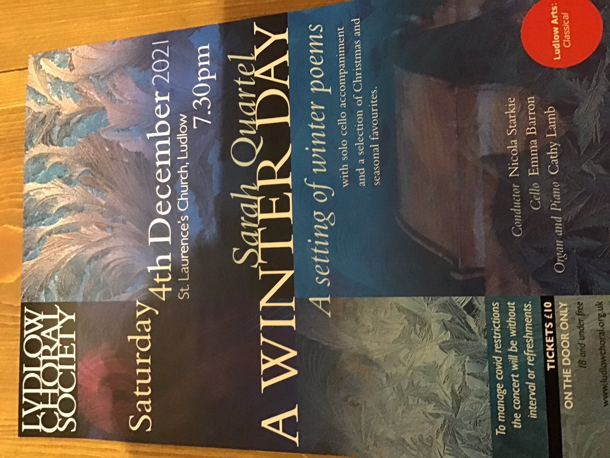 Ludlow Choral (@ludlow_choral) on Twitter photo 