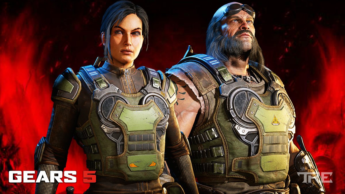 TheRazoredEdge's tweet photo. HEADS UP, GEARS! I'm giving away EARLY ACCESS to Hivebuster Barrick AND Hivebuster Alicia for Gears 5. 

To enter, all you have to do is:

- RT this tweet
- Be following my account
- Reply with your GT

Picking 3 winners. Skins will be granted to your account on Monday! #Gears5 https://t.co/34c7Du0coa