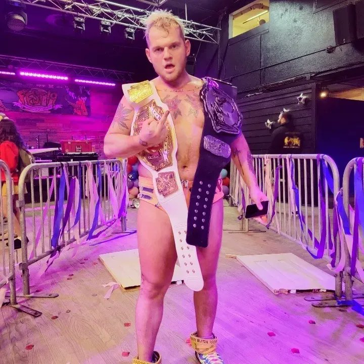 lyf_pro's tweet photo. Congrats #AndNew #FestWrestling Champion #MVYoung, #IWGP United States Champion #Kenta, #PCWUltra Light Heavyweight Champion #JaiVidal, #AAWPro #JLMT Winner #MatFitchett! https://t.co/5mBbBs6uvO