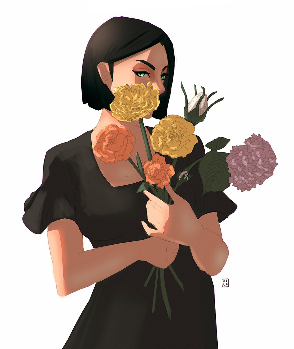 vile_jp's tweet photo. Viper holding flowers

365 Days of Viper, Day 64
#VALORANT #valorantart https://t.co/unEmm6rARY