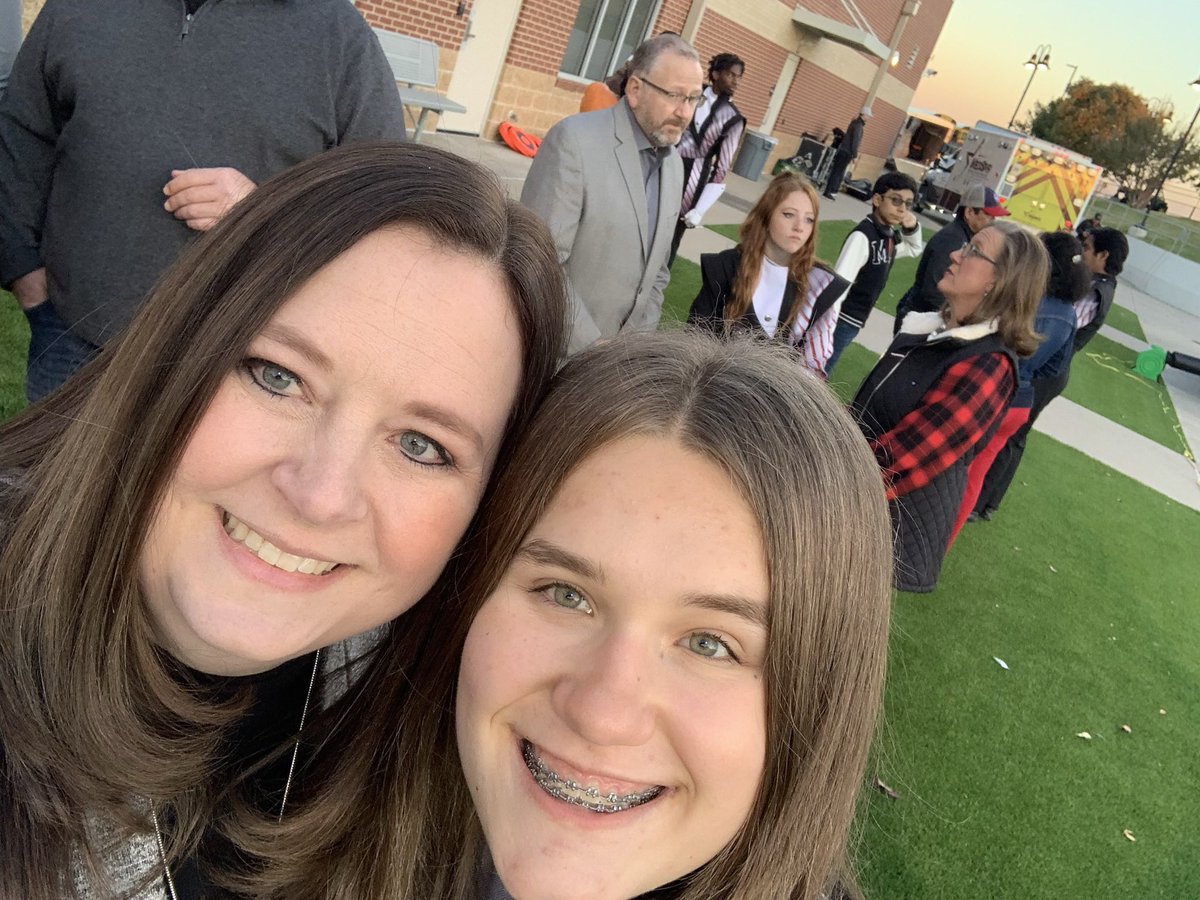 Cds524's tweet photo. Band Senior Night!  So proud of you Kylee Beth!!! @KyleeSpearman https://t.co/HxWftnHtYC