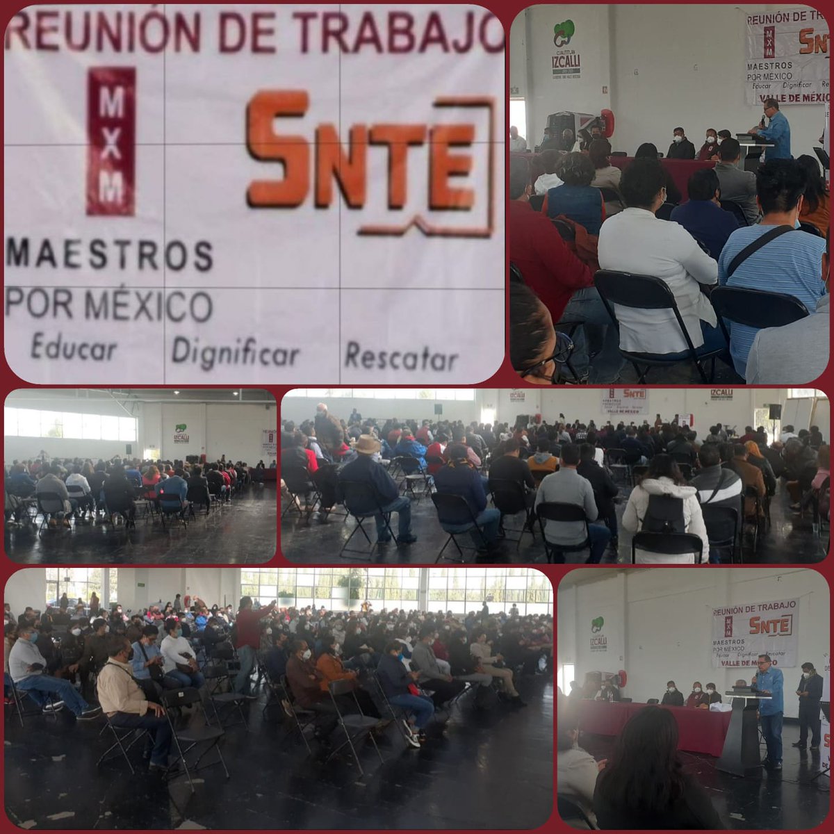 ArturoCalzada14's tweet photo. #FelizSabado Maestros por México del Valle de México, en una reunión de trabajo para educar, dignificar y rescatar. #HastaQueLaDignidadSeHagaCostumbre https://t.co/xsAOSBu5B5