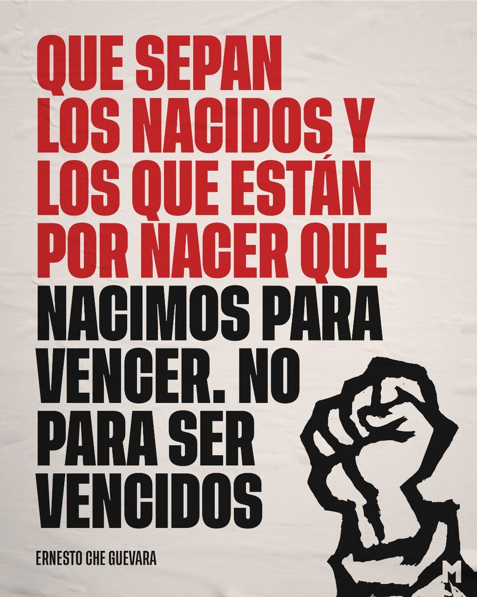 RManifiesto's tweet photo. Frase célebre que define sus pensamientos "Ernesto Che Guevara" Revolucionario, ideologo y comandante de la Revolución Cubana. ✊🇨🇺

#ProsperandoConElPueblo
#SiempreMasAlla 
#ElManifiestoPlus https://t.co/Xv2KhzESqL
