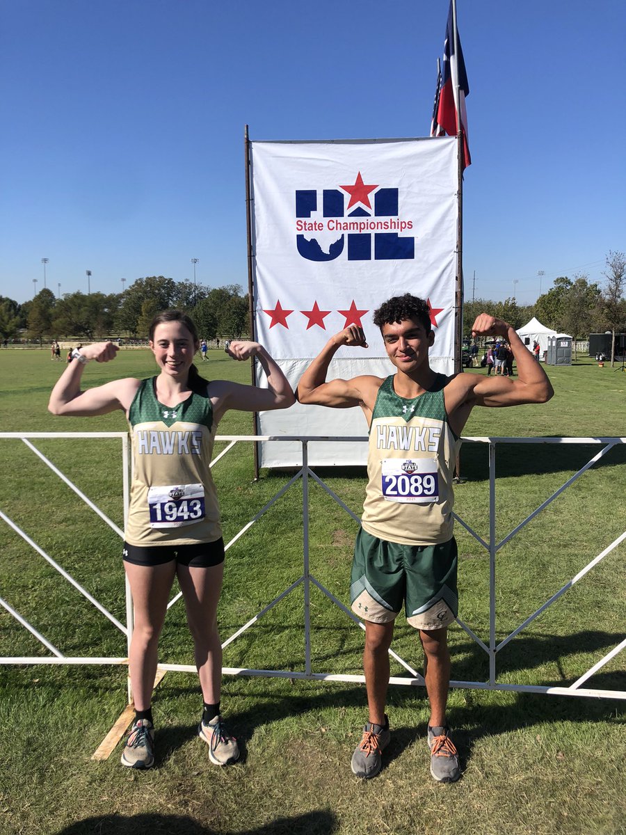 CLHSXCountry's tweet photo. Awesome end to a great Season for Lake XC. Cadence Patterson PR 11:57. Alek Villavicencio PR 17:10. Against the best in Texas. #thelakeisrising #FightGrindBreak @Supt_comalisd @BMar1842 @CL_Hawks @AbcClhs @CLHS_Principal @CLHS_BoysSoccer @CLHawkVB https://t.co/JmUj0l1eDR