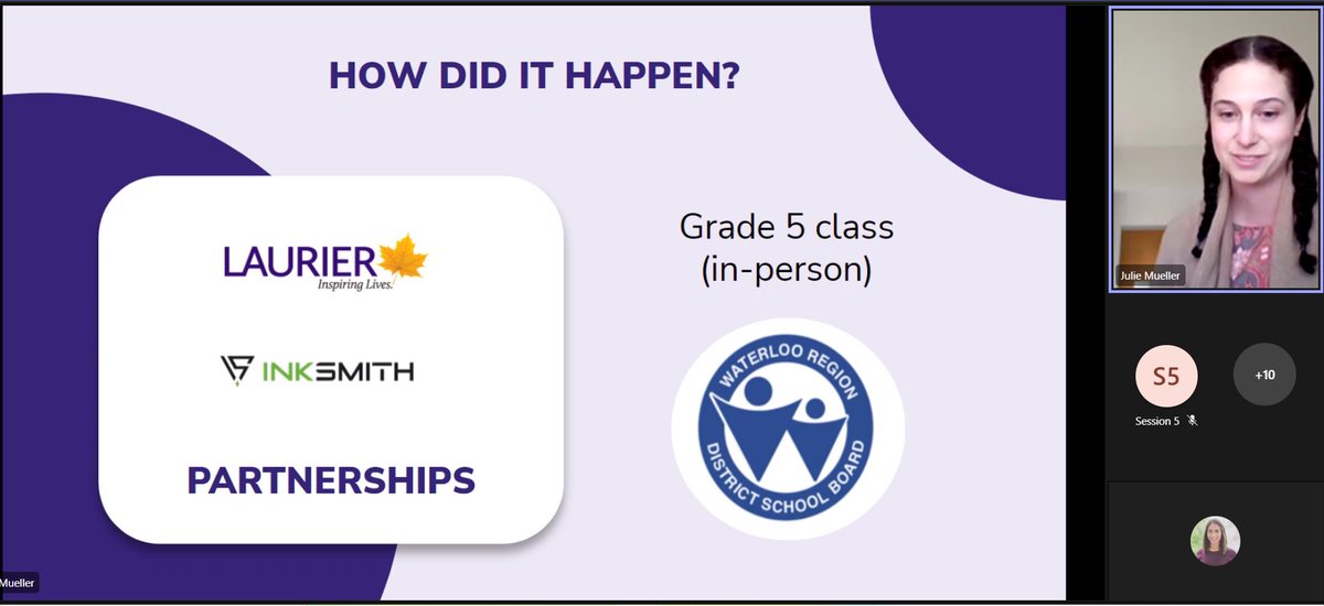 InkSmith3D's tweet image. We&apos;re so proud to be a partner of @LaurierEdu and the incredible team including @jmuellerprof @MsGranieri 

Research like theirs is what leads us all to be better educators, and guides our technology development. 

#vBIT21 @vBIT21 @wrightinksmith @MValtas