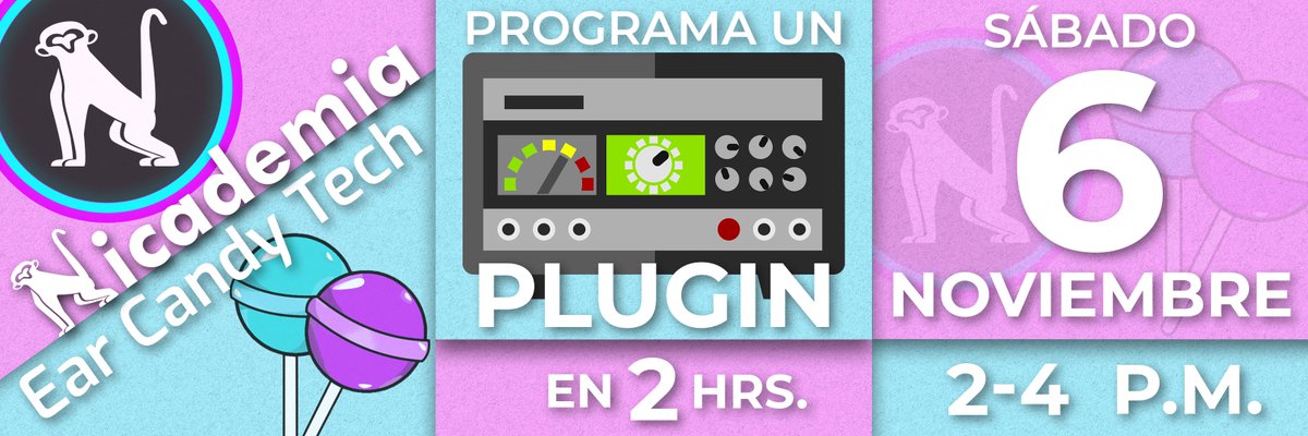 EarCandyTech's tweet photo. ¿Estas listo para la masterclass de hoy?

Recuerda tener JUCE y Xcode/Visual Studio instalado. Si aún no te inscribes todavía estas a tiempo, lo puedes hacer con el siguiente link 👇

Link: https://t.co/ZU1pBZirLO https://t.co/T0tHNg2ZTb