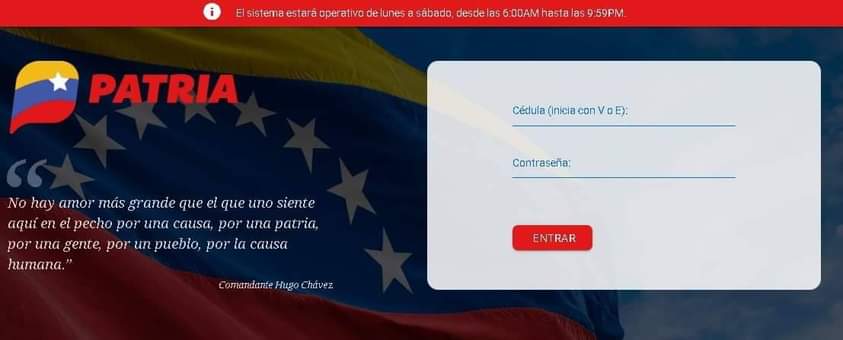 Mira las tres recomendaciones para ingresar a la plataforma Patria