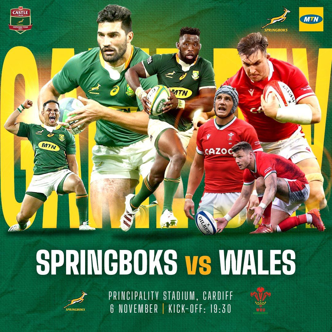 Kamo_Ndhlovu's tweet photo. It’s game on tonight with @Springboks vs Wales. It’s pretty safe to say we’ve got this! I trust the boys to handle this well! Go Bokke 🏉 #ItsGoTimeBokke #GoBigGoBozza https://t.co/YtA7VCyaXe