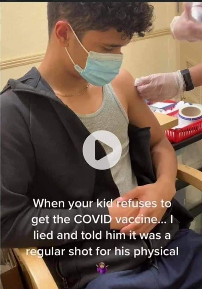 Babygravy9's tweet photo. I mean, what's the worst that could happen? It's just a little white lie, right? https://t.co/PNFfw8ZjQr