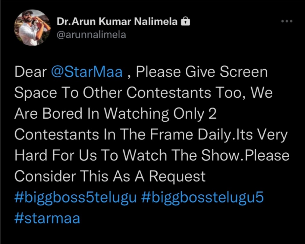 NavyaSr37930262's tweet photo. @StarMaa please consider this . Really most of viewers loosing interest by poor editing . Give equal screen space to every contestant https://t.co/snLm0FPPRc