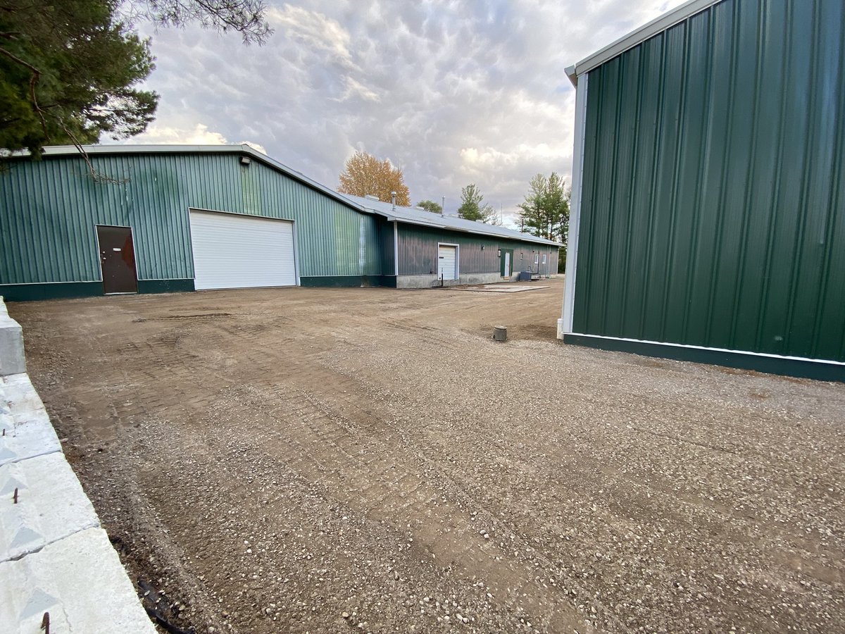 GriffithsJayson's tweet photo. How it started Friday and how it ended…we are very grateful to Membership for the retaining wall & much needed pavement…soon to be fenced, providing a gated, secure, 6,000 sq ft outdoor lit storage compound 🙏👏 #nodust #nogravel #cleanwheels https://t.co/A2MncU5H2m