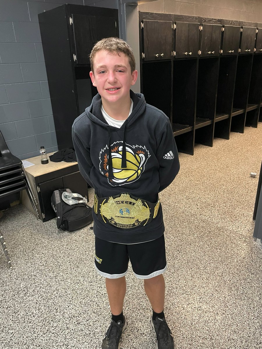 Hustle Champ from our games v. Gatlinburg Pitman &amp; Baylor!