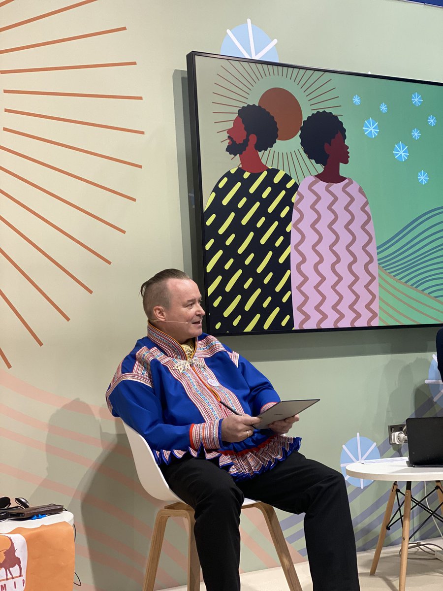 Dana Vettel (@danavettel) on Twitter photo Anders Oskal speaks to reindeer herding traditions in northern Norway and how they are modernizing ecosystems to meet #adaptation - fascinating conversation on #pastoralism here at <a href="/IFAD/">International Fund for Agricultural Development</a> pavilion at #COP26!
#IndigenousPeoples #TogetherForOurPlanet Anders Oskal speaks to reindeer herding traditions in northern Norway and how they are modernizing ecosystems to meet #adaptation - fascinating conversation on #pastoralism here at <a href="/IFAD/">International Fund for Agricultural Development</a> pavilion at #COP26!
#IndigenousPeoples #TogetherForOurPlanet