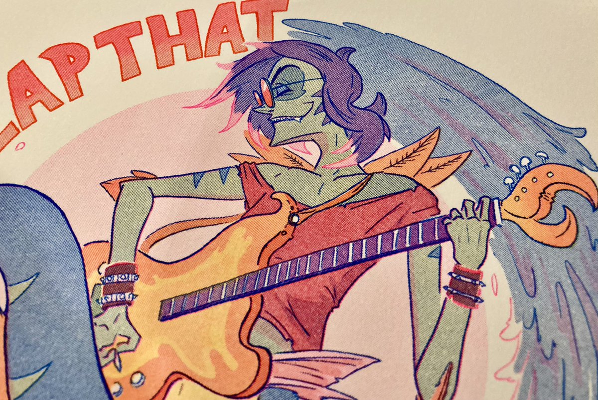Packing ups the riso prints for <a href="/ThoughtBubbleUK/">Thought Bubble Festival</a>... 🌊🎸