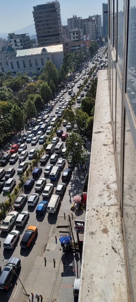 ArtsTvWorld's tweet photo. In a flagrant journalistic hooliganism that failed to induce mass hysteria, @cnn “broke” news two days ago: “TIGRAY TROOPS JUST OUTSIDE ADDIS ABABA” irresponsibly posting a fake photo. Here is Addis Ababa this morning, where thousands of the faithful celebrated an annual holiday. https://t.co/0ctzfVeHFr