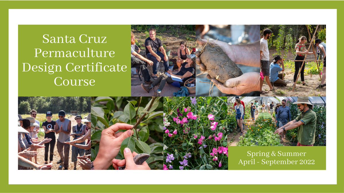 Spring #permaculturedesigncourse is open for registration! santacruzpermaculture.com/permaculture-d…