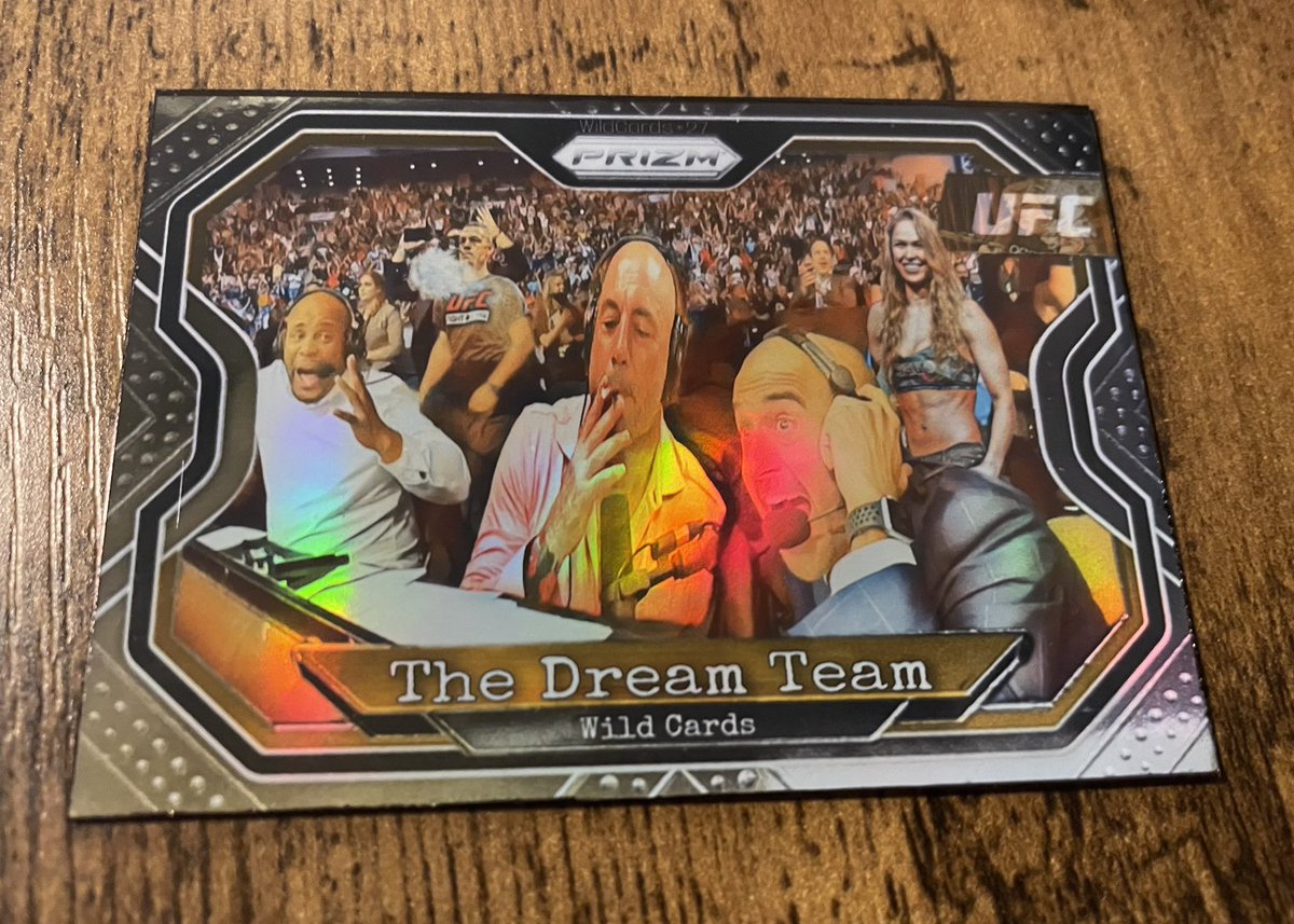 WildCards27's tweet photo. @ufc 🙏🏽🔥🔥🔥@dc_mma @joerogan @Jon_Anik @NateDiaz209 @RondaRousey Lemme know when I can send you a Free Custom #DreamTeam Card🔥🔥 https://t.co/d736vJbicM