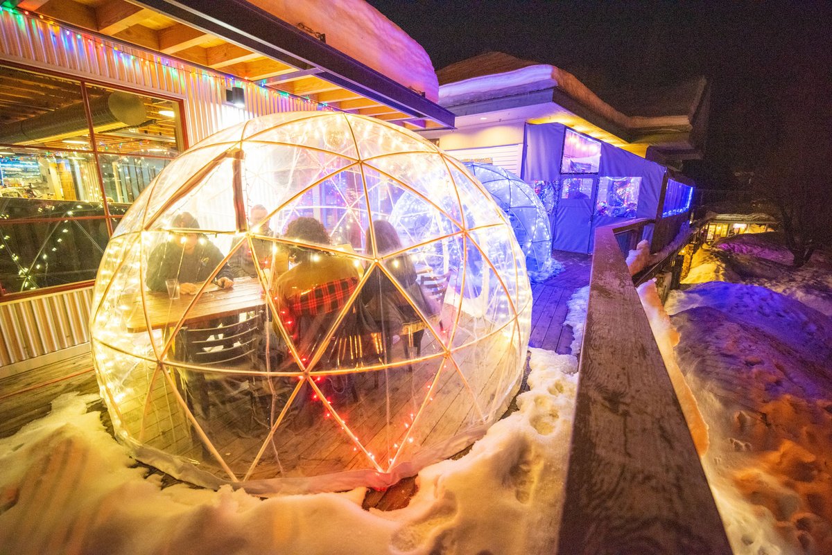 SRBBrewing's tweet photo. Back in action and now open for reservations!
#gardenigloo #deckdining #salmonriverbrewery https://t.co/ShDFSOD1QU