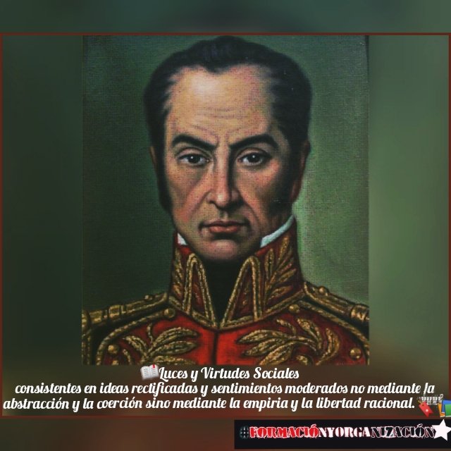 Nuestro Libertador dejó un revolucionario proyecto de #EducaciónPopular cuya base conceptual consistía en la instrucción y educación de una generación de ciudadan@s republicanos, poseedores de «oficios útiles» y practicantes de los principios de la sociedad en que vivían.
🔴⚫📖