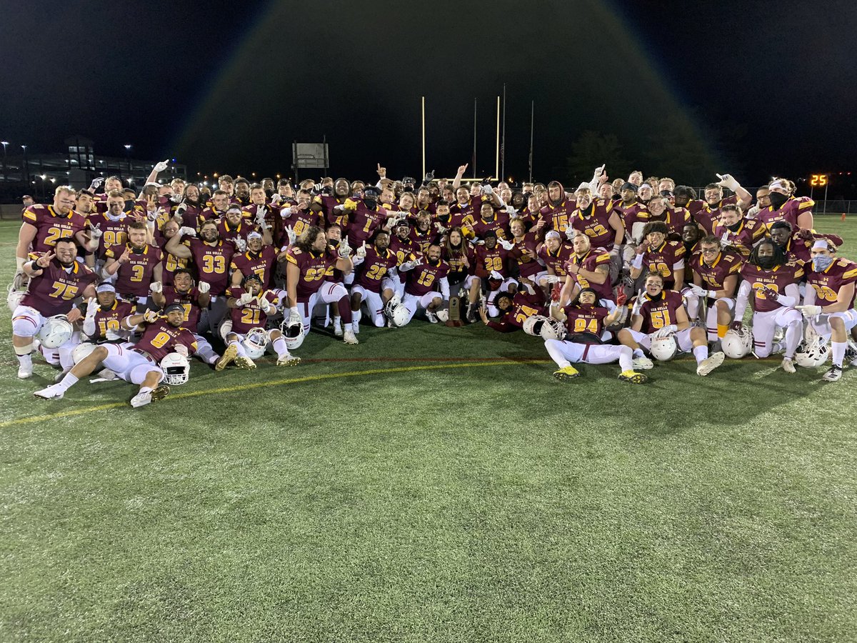 SeaGullFootball's tweet photo. BACK 2 back 2 BACK Champs!

Tradition never graduates!

#GoldPride #GoGulls https://t.co/rdNnw7ApEL