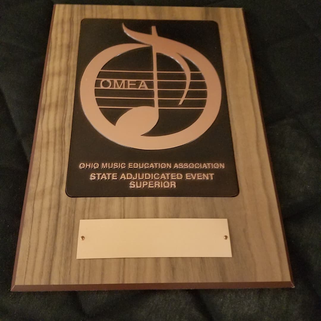 Oops, we did it again! Superior rating at state finals 2021!