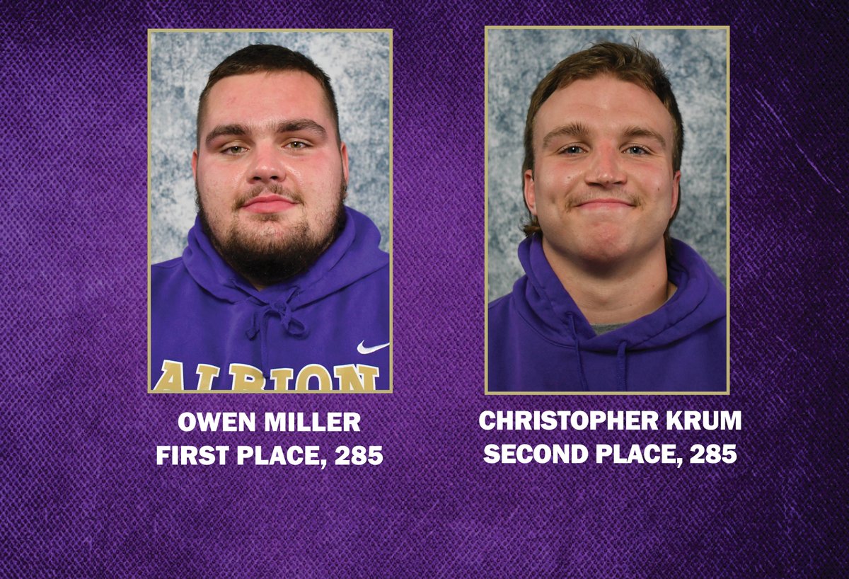 Miller first, Krum second in <a href="/AlbionWrestling/">Albion College Wrestling</a> revival -- RECAP gobrits.com/news/2021/11/6…