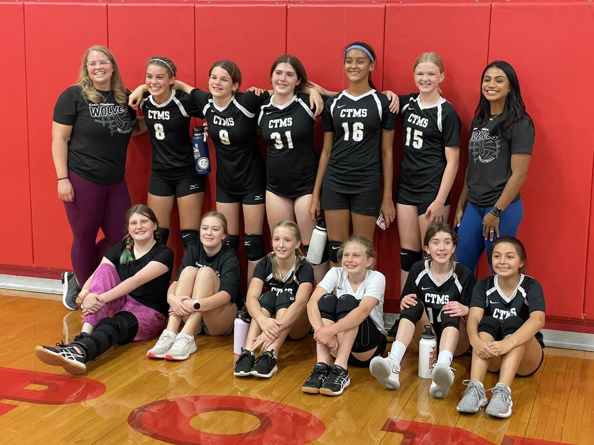 Way to go <a href="/CTMSWolvesGirls/">Wolves Girls’ Athletics</a>