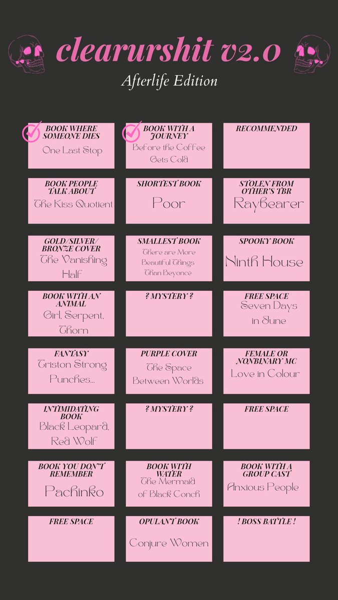 marts_tweets's tweet photo. My TBR that is going to change a gazillion times before the end of December #clearurshit https://t.co/2zhbJj07Ji