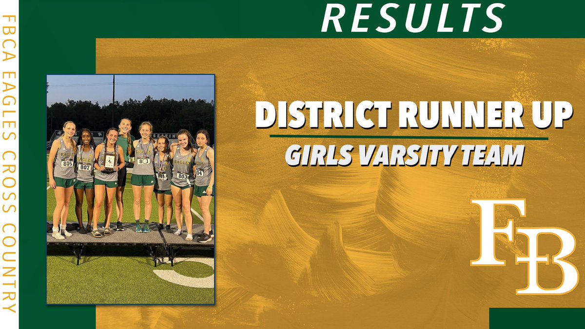 FBCAathletics's tweet image. Your Eagles have been putting in the work &amp;amp; it has showed this fall!! Volleyball &amp;amp; Football teams earned District Champion titles!! XC girls earned District Runner Up in a very competitive district!! Thank you to all that support our Eagles! 🦅 @FBEagles  @vypehouston