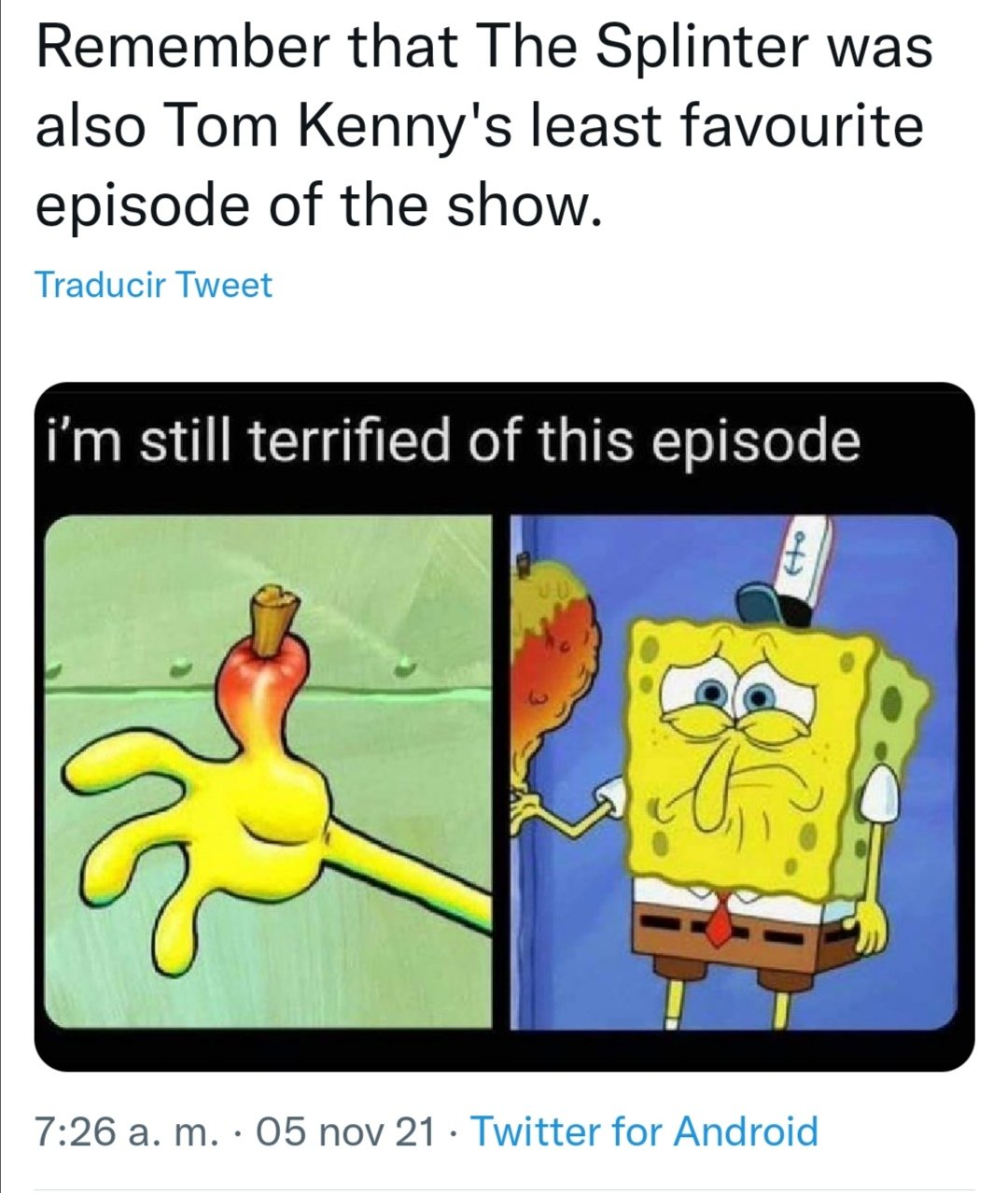 Spongebob One Coarse Meal