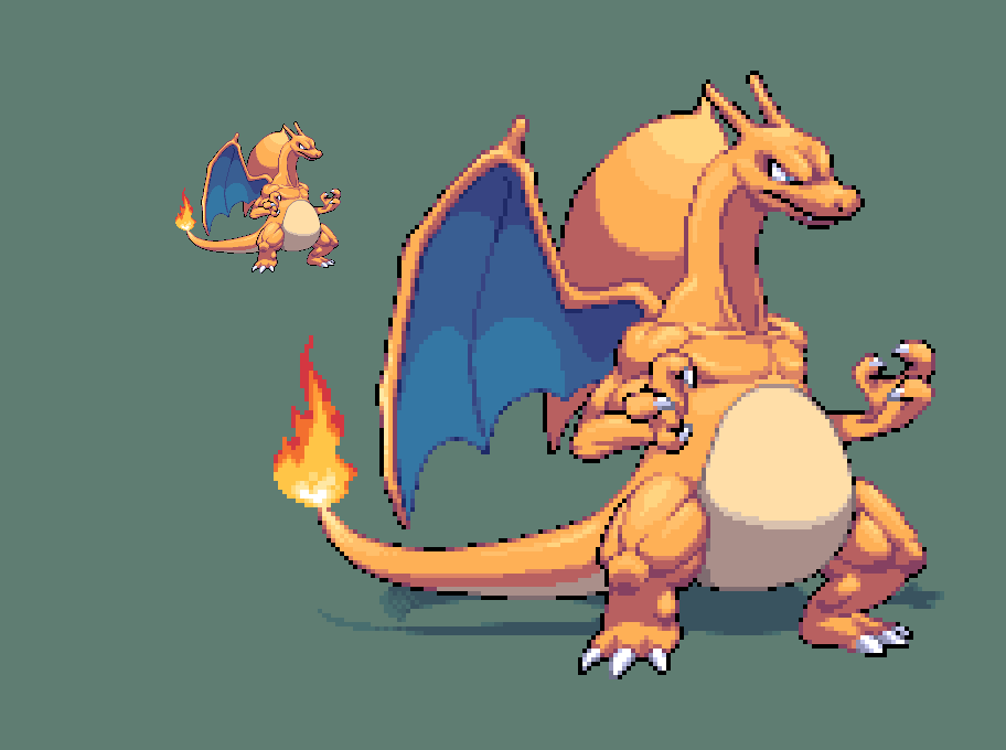 This time Charizard. 