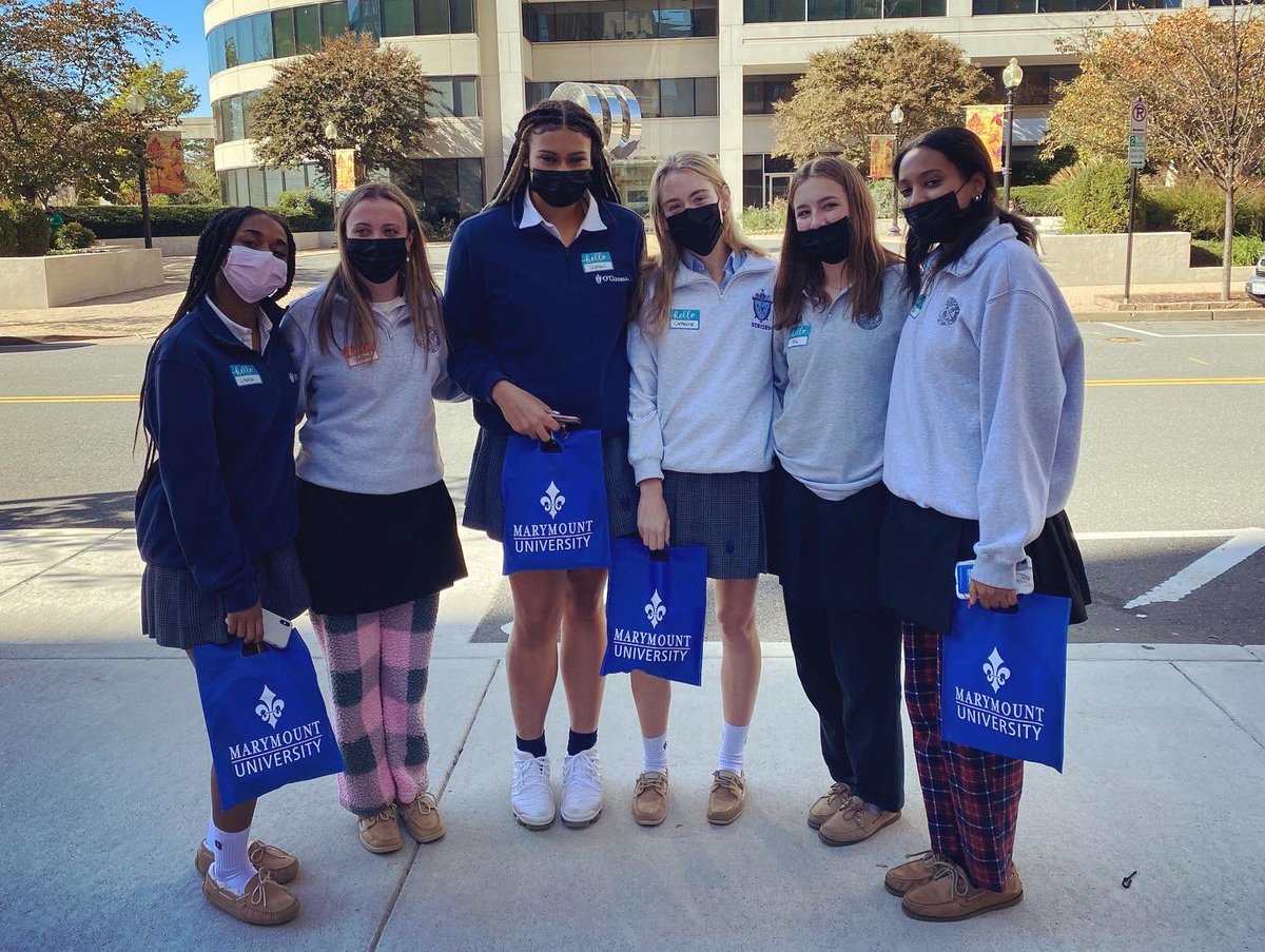 Third Annual Peer Mentor Leadership
Institute at Marymount University with the four Arlington Diocese high schools.
Amazing things happen here. ✨ 
#peermentor #inclusion #BetterTogether