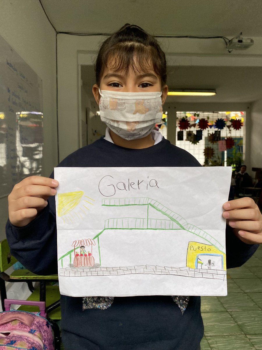 Sheyla sueña con devolverle la vida a la galería de #Siloé 💙  <a href="/lafontainecali/">Colegio La Fontaine</a>