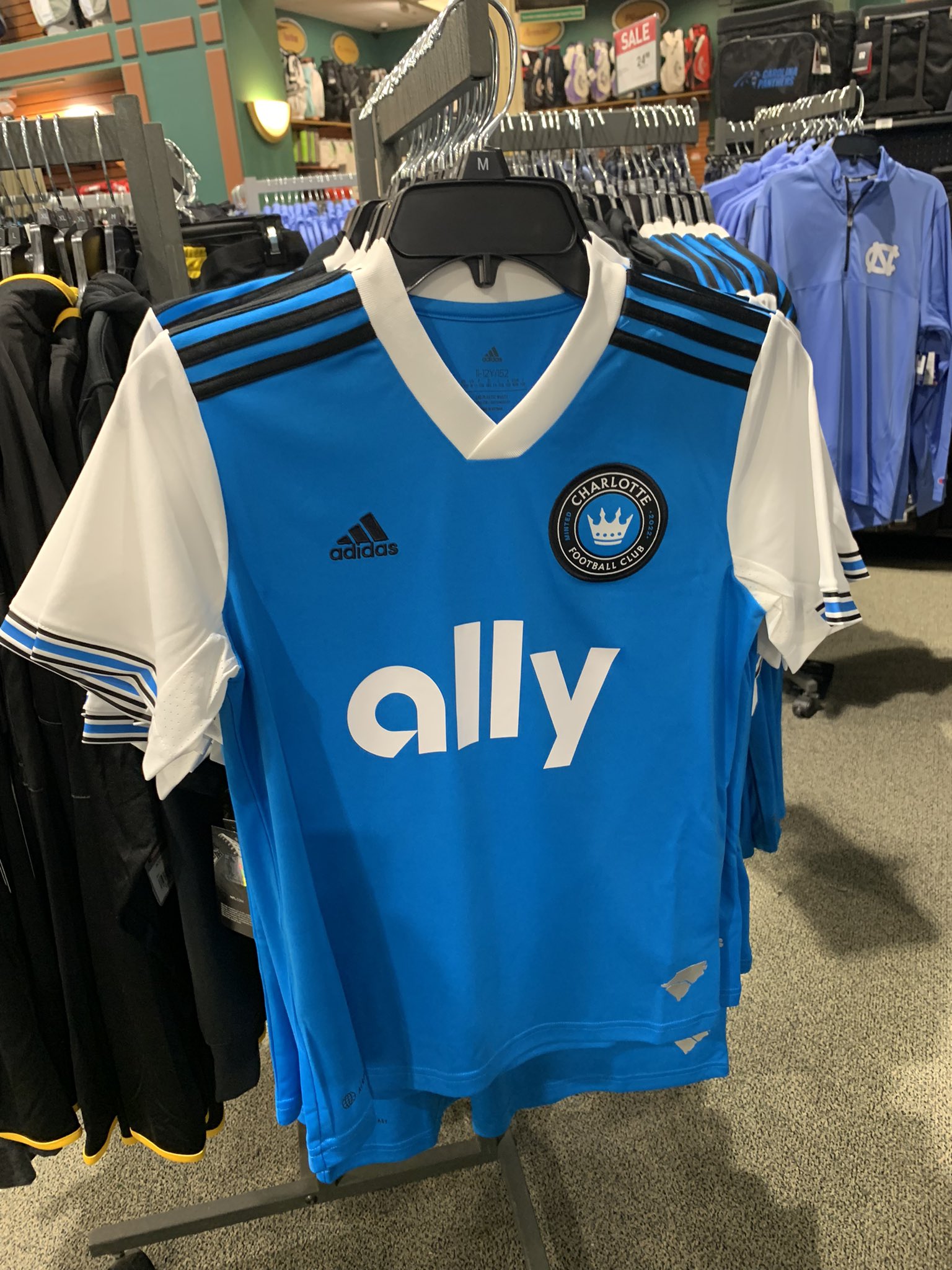 X TopBin90 Stopped by Dicks and they said the jersey has been removed and it will be available December 10th The first Charlotte FC Kit X