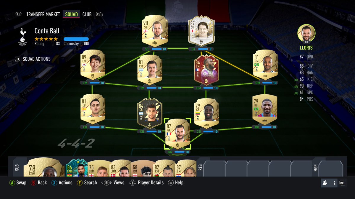 Taking inspiration from @EliteOwNage12 with the spurs team. Ginola & Keane will eventually be added once I get enough coins & im aware, I’m missing a lot of past players. https://t.co/RpRXiU8jOk