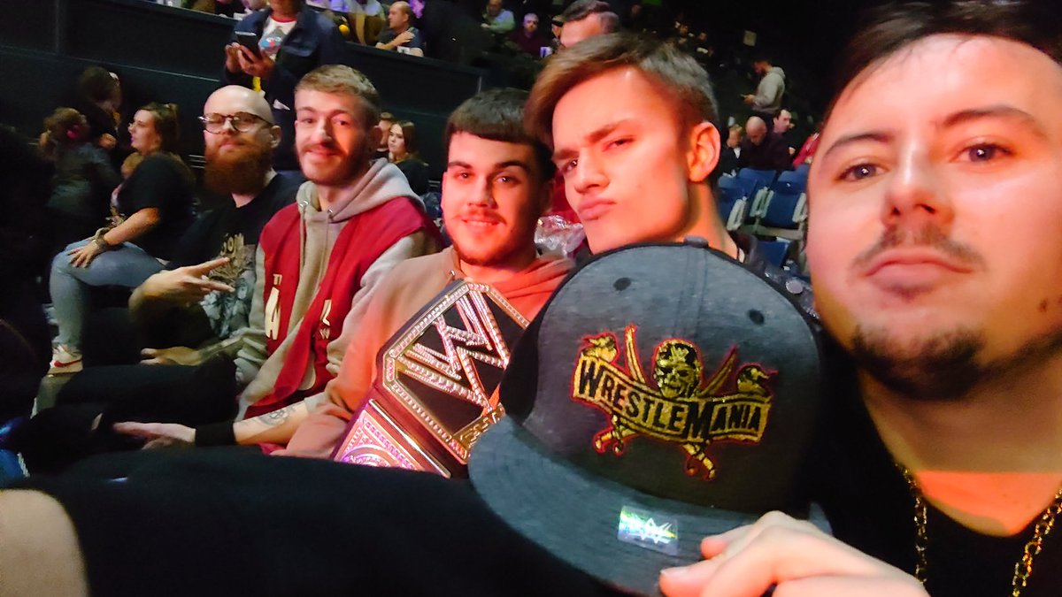 PureRATC's tweet photo. #wwelondon we're here and ready for the second half of the show https://t.co/OfCvkeIho4