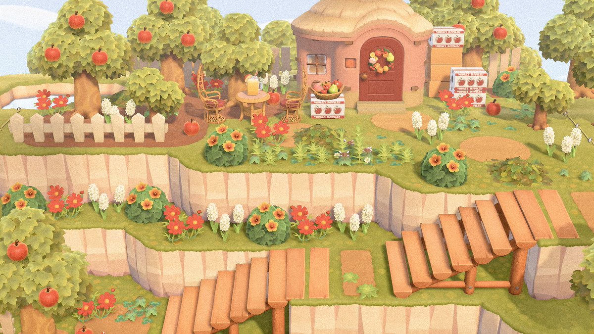 isleofbryum's tweet photo. an apple orchard for miss Apple 🍎🌳 https://t.co/rPoweVIVK5