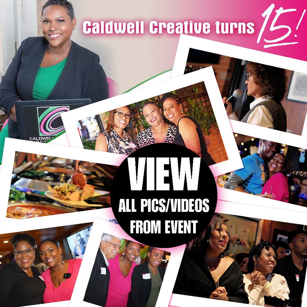 CCMD1tx's tweet photo. On Oct 19th, 2021, Caldwell Creative℠ celebrated 15 years of success, with all its many clients, friends, and family! Please enjoy the recap video and all the pictures from the event. VIEW ALL PICS/VIDEOS: https://t.co/DQ5U9Dan8G
#CaldwellCreativeTURNS15
#CCMDturns15 https://t.co/72cefweBIB