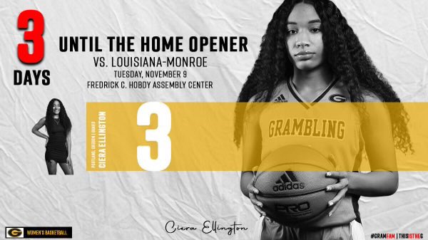 3 days away from our first home game. Pack the Hobdy Center on November 9th at 6:00pm.

#PackTheHAC #ItsAboutUS #GramFam