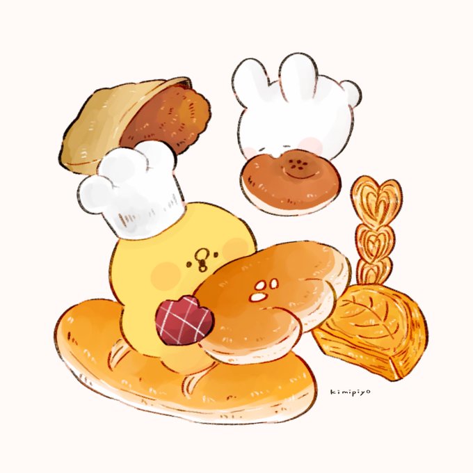 「bread pie」 illustration images(Oldest)